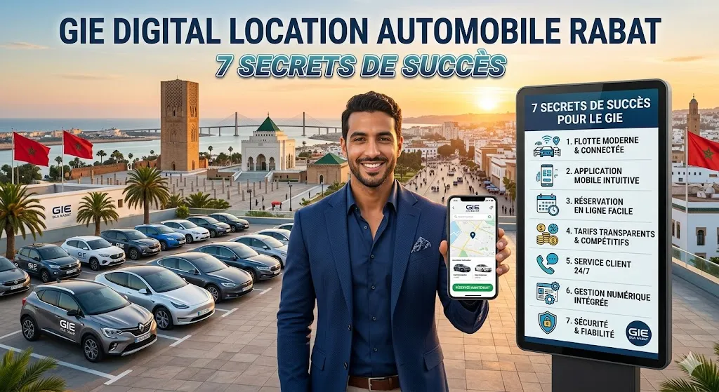 GIE Digital Location Automobile Rabat : 7 Secrets de Succès