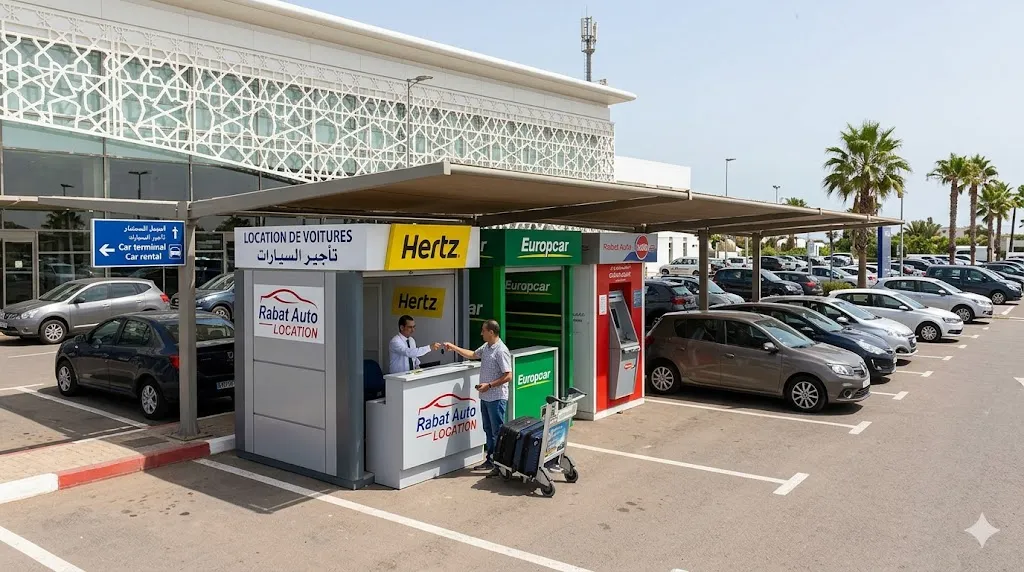 Location voiture aéroport Rabat : Le Meilleur Guide 100% Facile
